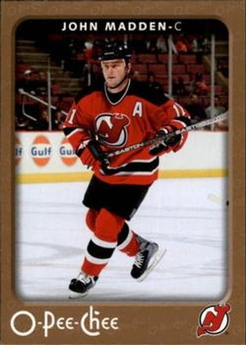 #294 John Madden - New Jersey Devils - 2006-07 O-Pee-Chee Hockey
