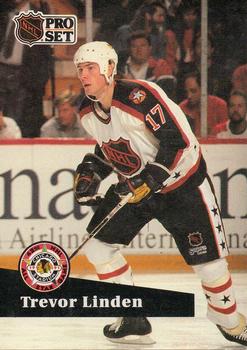 #294 Trevor Linden - 1991-92 Pro Set Hockey