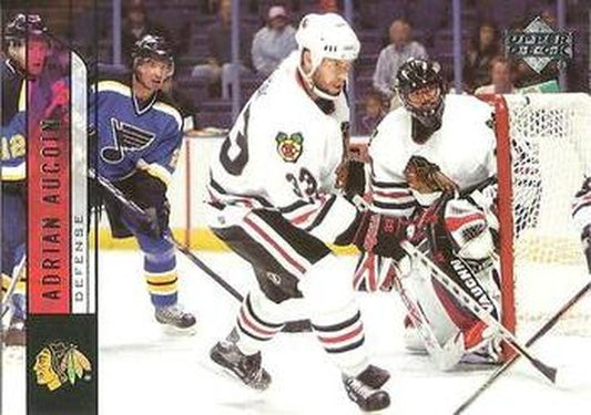 #294 Adrian Aucoin - Chicago Blackhawks - 2006-07 Upper Deck Hockey