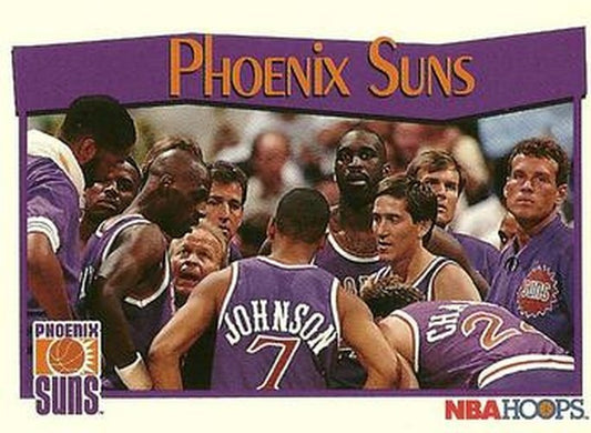 #294 Phoenix Suns - Phoenix Suns - 1991-92 Hoops Basketball