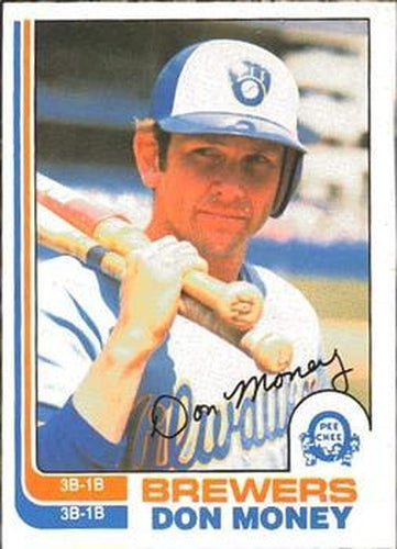#294 Don Money - Milwaukee Brewers - 1982 O-Pee-Chee Baseball