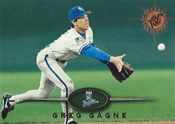 #294 Greg Gagne - Kansas City Royals - 1995 Stadium Club Baseball
