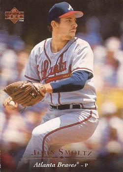 #294 John Smoltz - Atlanta Braves - 1995 Upper Deck Baseball
