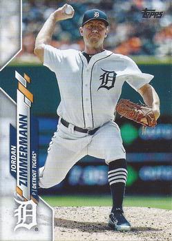 #294 Jordan Zimmermann - Detroit Tigers - 2020 Topps Baseball