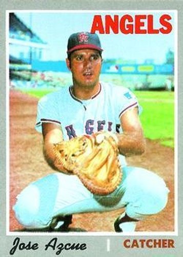 #294 Jose Azcue - California Angels - 1970 Topps Baseball