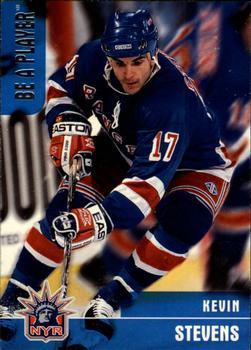 #294 Kevin Stevens - New York Rangers - 1999-00 Be a Player Memorabilia Hockey