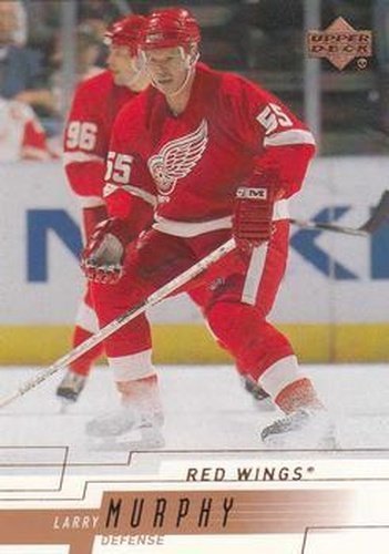 #294 Larry Murphy - Detroit Red Wings - 2000-01 Upper Deck Hockey