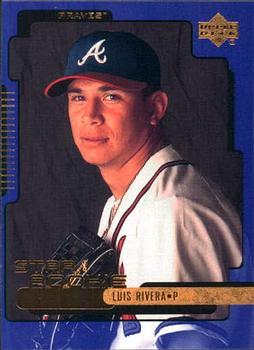 #294 Luis Rivera - Atlanta Braves - 2000 Upper Deck Baseball