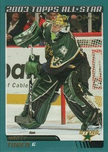 #294 Marty Turco - Dallas Stars - 2003-04 O-Pee-Chee Hockey