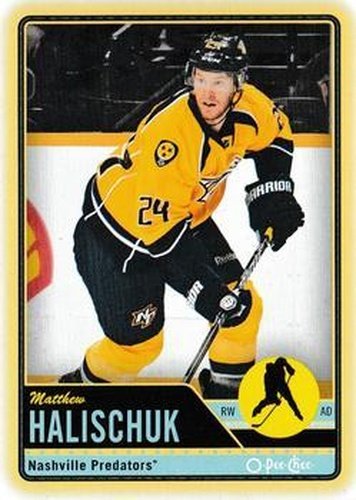 #294 Matthew Halischuk - Nashville Predators - 2012-13 O-Pee-Chee Hockey