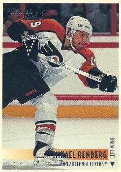 #294 Mikael Renberg - Philadelphia Flyers - 1994-95 Topps Premier Hockey