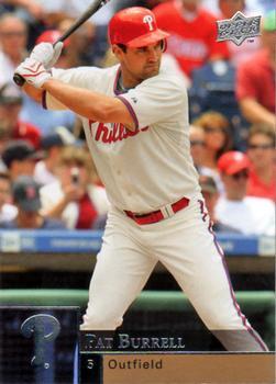 #294 Pat Burrell - Philadelphia Phillies - 2009 Upper Deck Baseball