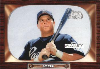 #294 Paul McAnulty - San Diego Padres - 2004 Bowman Heritage Baseball