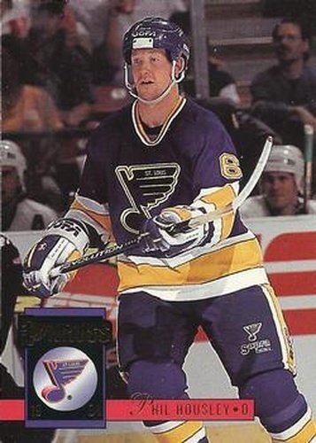 #294 Phil Housley - St. Louis Blues - 1993-94 Donruss Hockey
