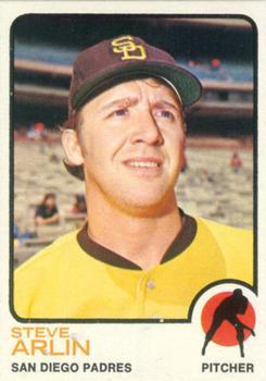 #294 Steve Arlin - San Diego Padres - 1973 Topps Baseball