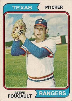 #294 Steve Foucault - Texas Rangers - 1974 Topps Baseball