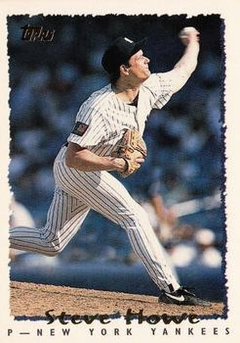 #294 Steve Howe - New York Yankees - 1995 Topps Baseball