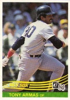 #294 Tony Armas - Boston Red Sox - 1984 Donruss Baseball