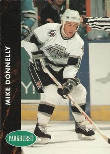 #294 Mike Donnelly - Los Angeles Kings - 1991-92 Parkhurst Hockey