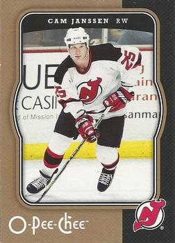#294 Cam Janssen - New Jersey Devils - 2007-08 O-Pee-Chee Hockey