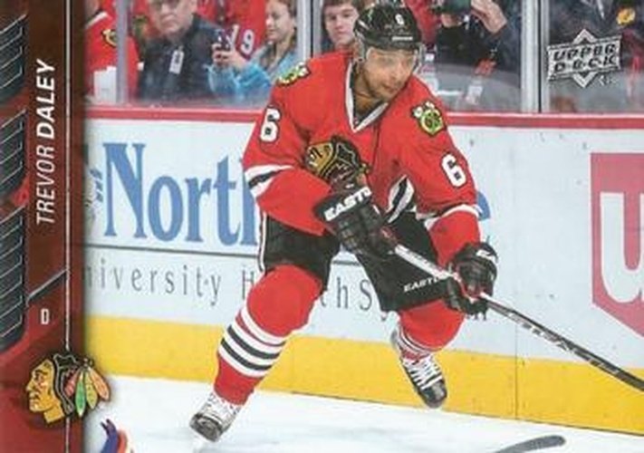 #294 Trevor Daley - Chicago Blackhawks - 2015-16 Upper Deck Hockey