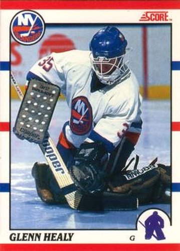 #294 Glenn Healy - New York Islanders - 1990-91 Score Canadian Hockey