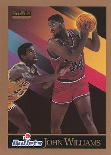 #294 John Williams - Washington Bullets - 1990-91 SkyBox Basketball