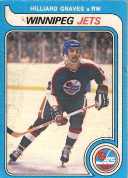 #294 Hilliard Graves - Winnipeg Jets - 1979-80 O-Pee-Chee Hockey
