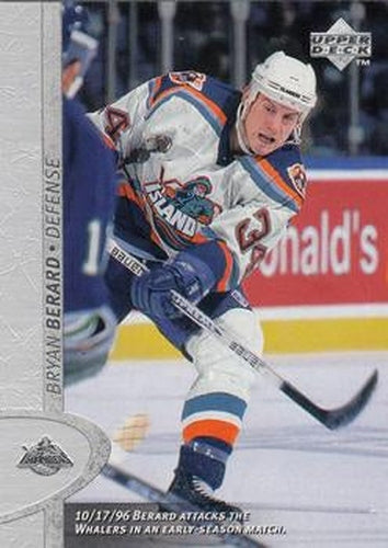 #294 Bryan Berard - New York Islanders - 1996-97 Upper Deck Hockey