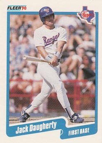 #294 Jack Daugherty - Texas Rangers - 1990 Fleer USA Baseball