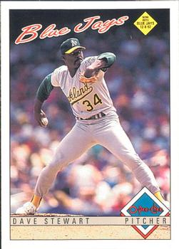 #294 Dave Stewart - Toronto Blue Jays - 1993 O-Pee-Chee Baseball