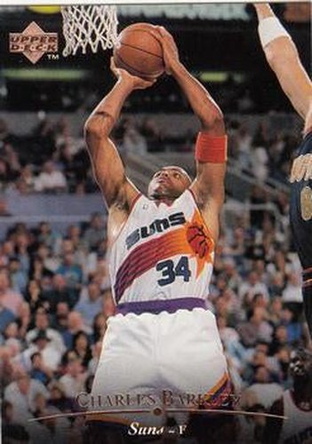 #294 Charles Barkley - Phoenix Suns - 1995-96 Upper Deck Basketball