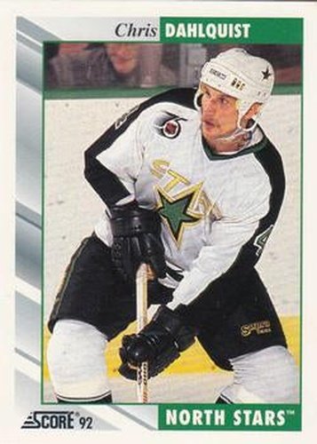 #294 Chris Dahlquist - Minnesota North Stars - 1992-93 Score USA Hockey