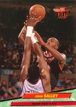 #294 John Salley - Miami Heat - 1992-93 Ultra Basketball
