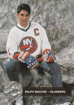 #295 Ralph Macchio - New York Islanders - 1991-92 Pro Set Platinum Hockey