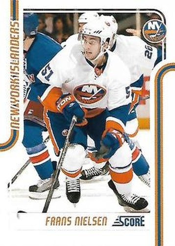 #295 Frans Nielsen - New York Islanders - 2011-12 Score Hockey