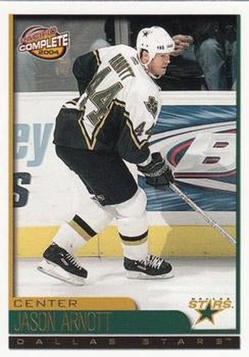 #295 Jason Arnott - Dallas Stars - 2003-04 Pacific Complete Hockey