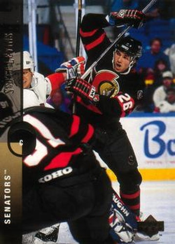 #295 Scott Levins - Ottawa Senators - 1994-95 Upper Deck Hockey