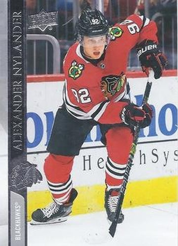 #295 Alexander Nylander - Chicago Blackhawks - 2020-21 Upper Deck Hockey