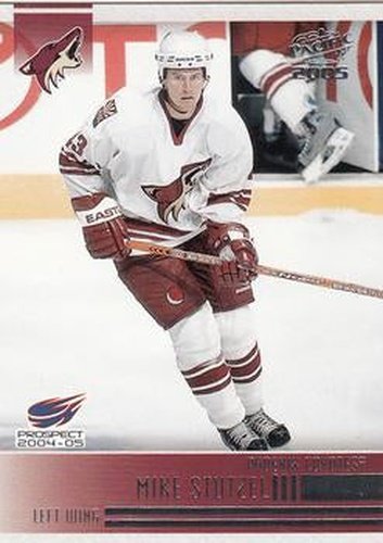 #295 Mike Stutzel - Phoenix Coyotes - 2004-05 Pacific Hockey