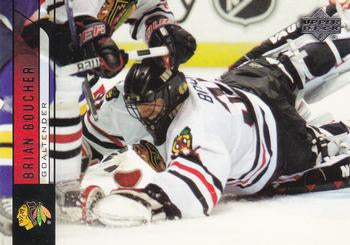 #295 Brian Boucher - Chicago Blackhawks - 2006-07 Upper Deck Hockey