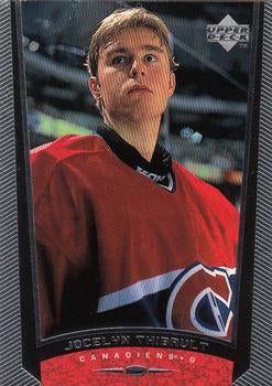 #295 Jocelyn Thibault - Montreal Canadiens - 1998-99 Upper Deck Hockey