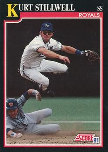 #295 Kurt Stillwell - Kansas City Royals - 1991 Score Baseball