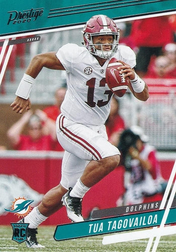 #295 Tua Tagovailoa - Miami Dolphins - 2020 Panini Prestige Football