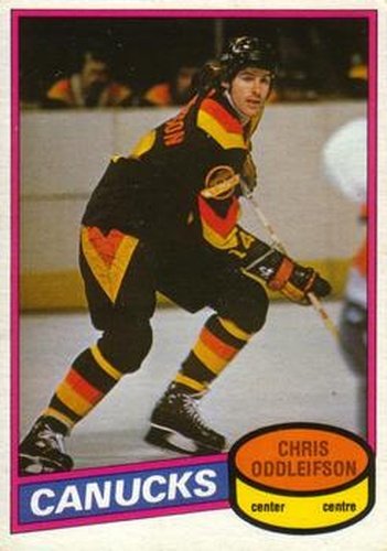 #295 Chris Oddleifson - Vancouver Canucks - 1980-81 O-Pee-Chee Hockey