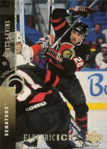 #295 Scott Levins - Ottawa Senators - 1994-95 Upper Deck Hockey - Electric Ice