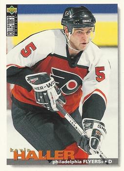 #295 Kevin Haller - Philadelphia Flyers - 1995-96 Collector's Choice Hockey