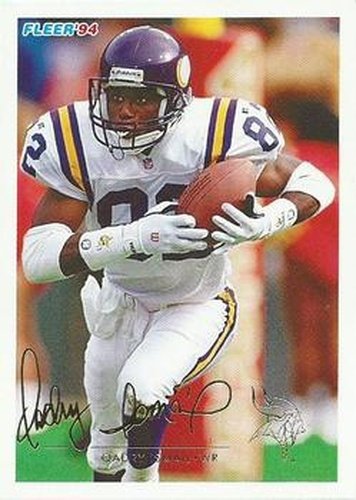 #295 Qadry Ismail - Minnesota Vikings - 1994 Fleer Football