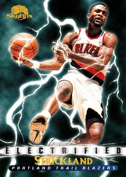 #295 Rod Strickland - Portland Trail Blazers - 1995-96 SkyBox Premium Basketball