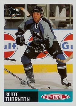 #295 Scott Thornton - San Jose Sharks - 2002-03 Topps Total Hockey